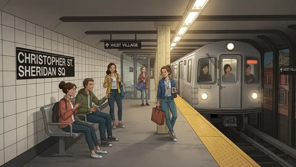 NYC Restores Service at Christopher Street Station