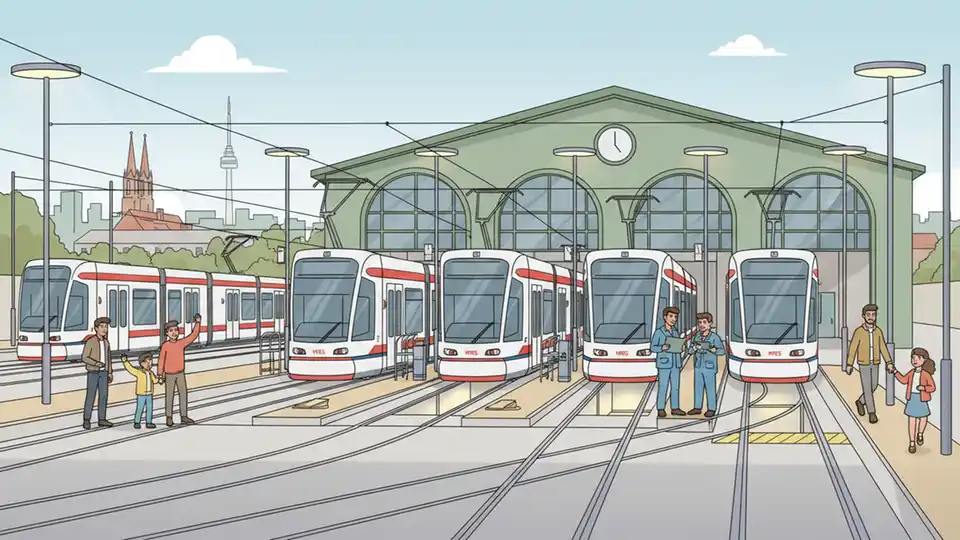 Munich Advances €450M Tram Depot for Growth