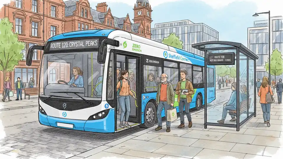 Sheffield Secures £118M for Electric Bus Fleet