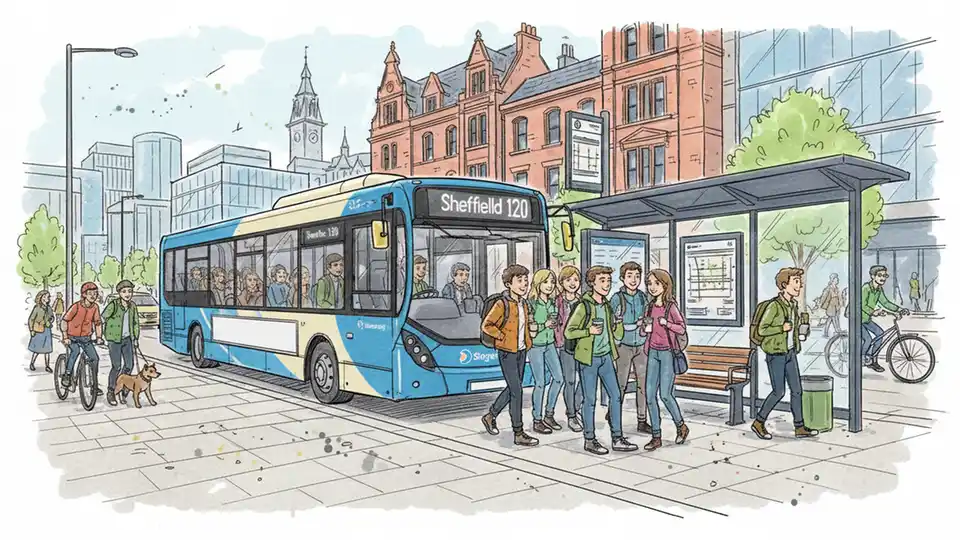 Sheffield Offers Free Bus Travel for Under-18s