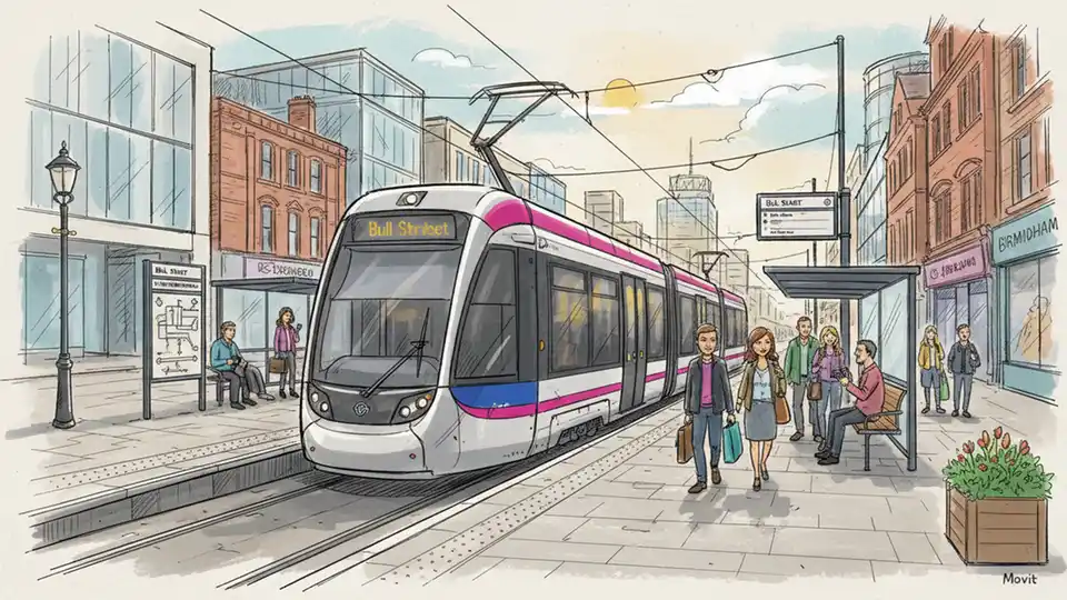 West Midlands Metro Adjusts Service for Driver Training