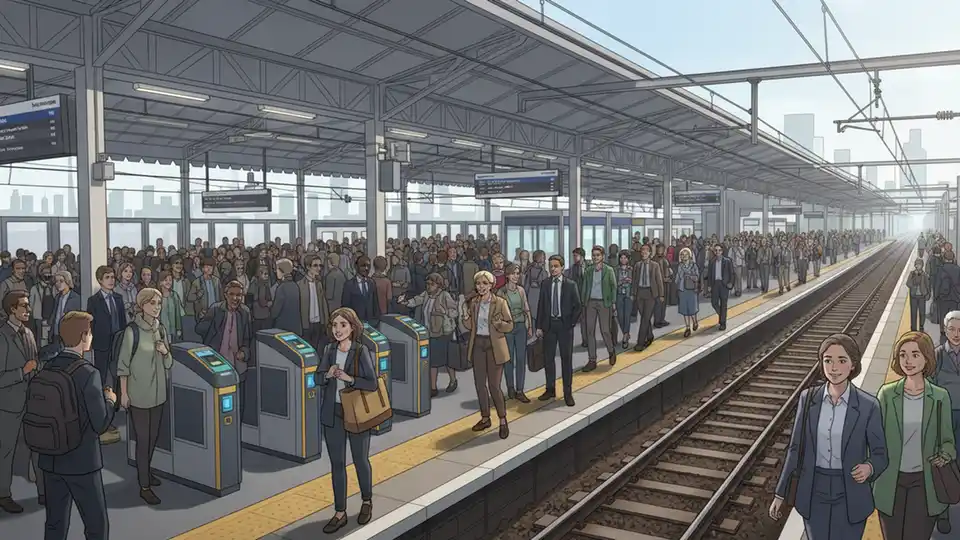 Lewisham Station Relocates Gates to Improve Safety