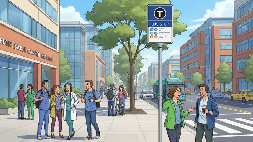 Boston MBTA Adjusts Stops for Hospital Build