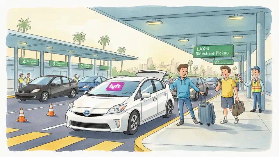 LAX Raises Rideshare Fees to Push Rail Shift