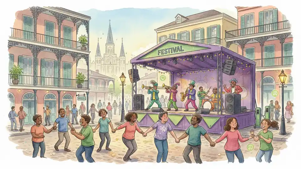 New Orleans Hosts Free French Quarter Festival