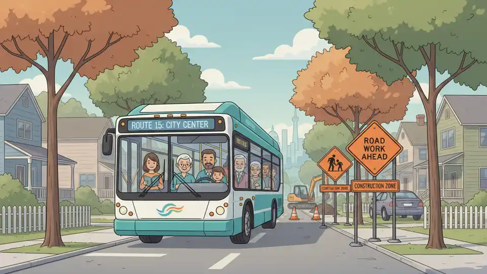 North West Adjusts Routes 68/68A for Road Work