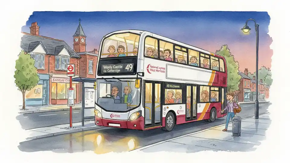 West Midlands Reroutes Route 49 for Road Work