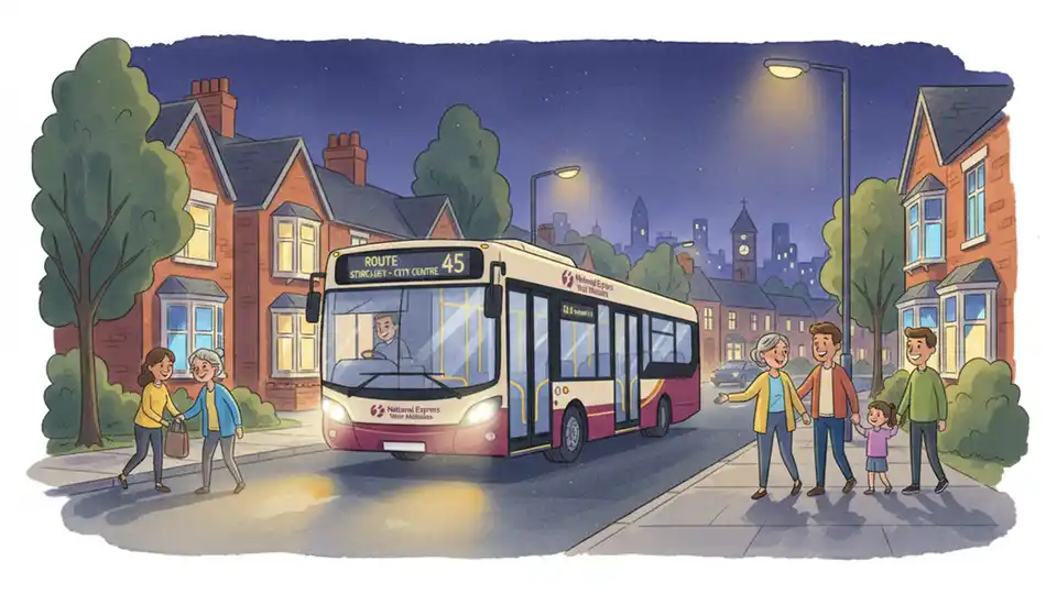 West Midlands Reroutes Stirchley Buses for Road Work