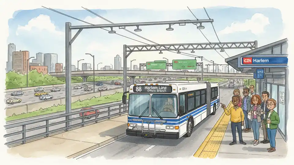 CTA Restores Routes 88, 90 After Bridge Work