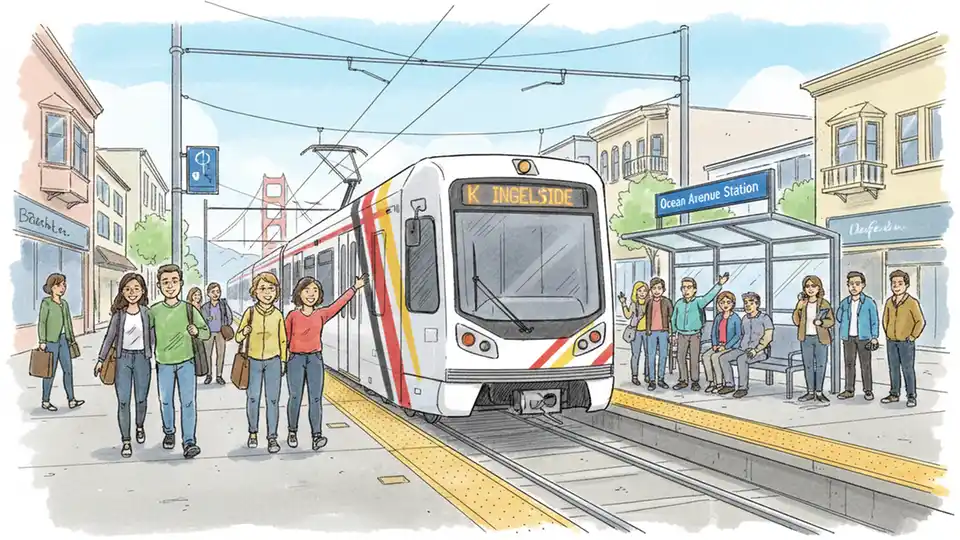 SF Restores K Line After Fire Response