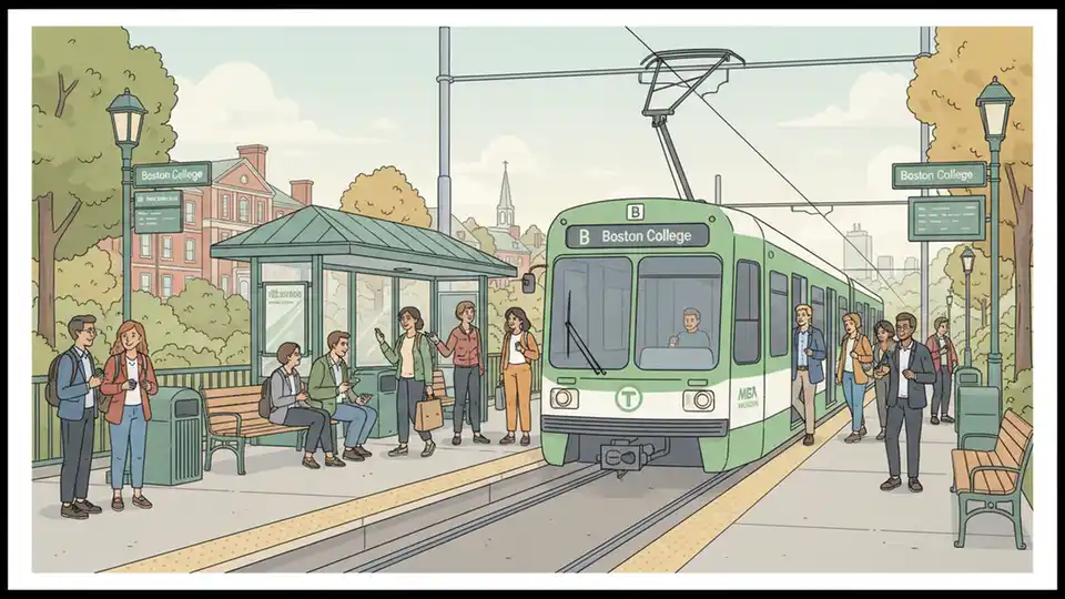 Boston Green Line Restores Service After Train Issue