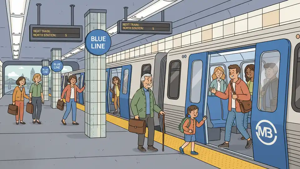 Boston Blue Line Restores Normal Service