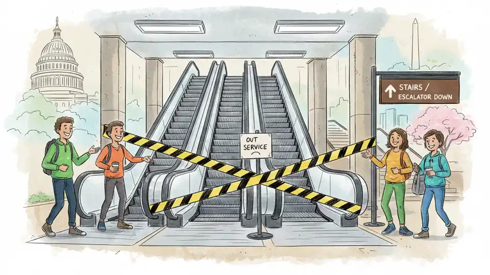 Metro Addresses Escalator Outage With Status Tools