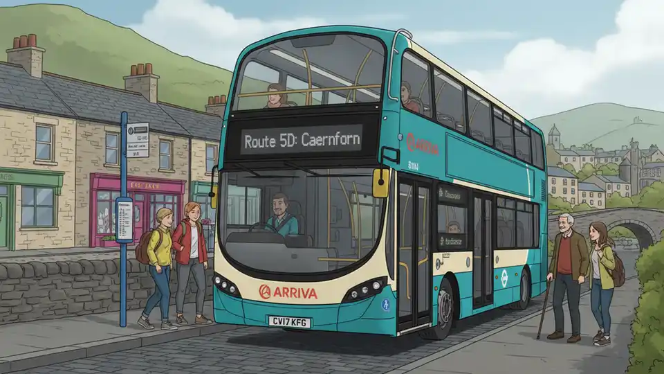 Arriva NW Wales Runs Sunday Service on Holidays