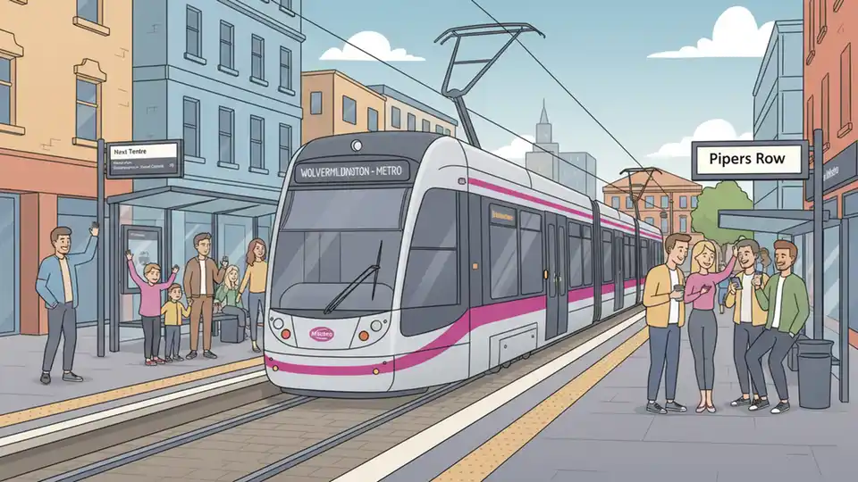 West Midlands Metro Restores Service After Signal Fix