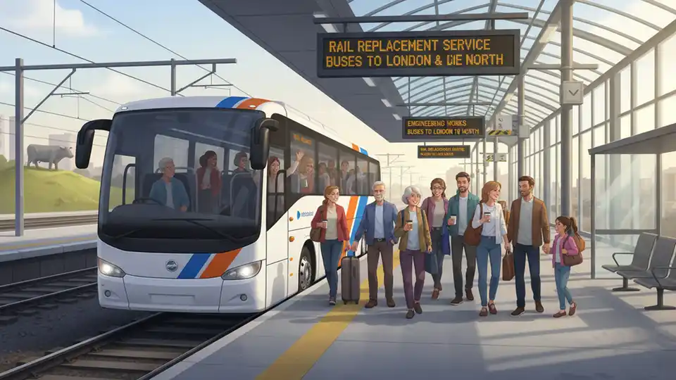 Network Rail Upgrades Milton Keynes-London Line