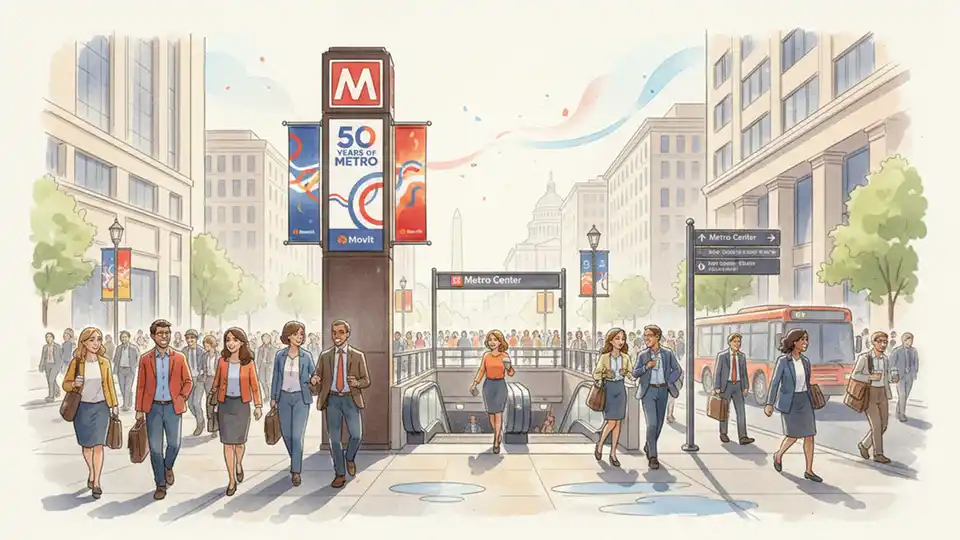 Metro Celebrates 50 Years at Center Station