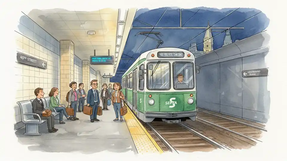 Philadelphia Trolleys Divert for Infrastructure Work