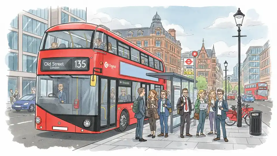 London Addresses Route 135 Delays Near Shoreditch