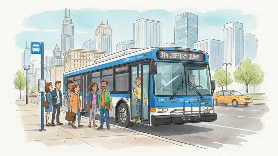 CTA Adjusts J14 Route for Six-Day Period