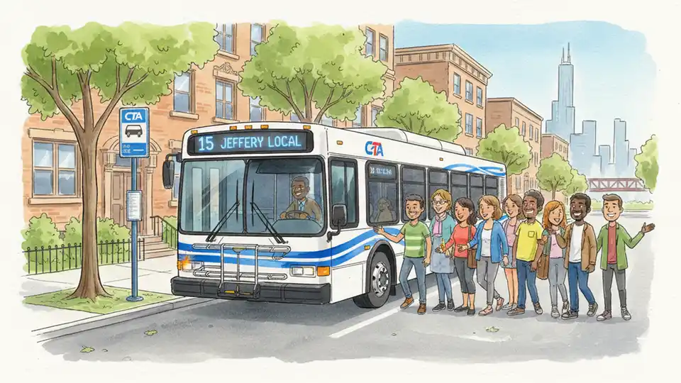 CTA Reroutes Bus 15 for Utility Work