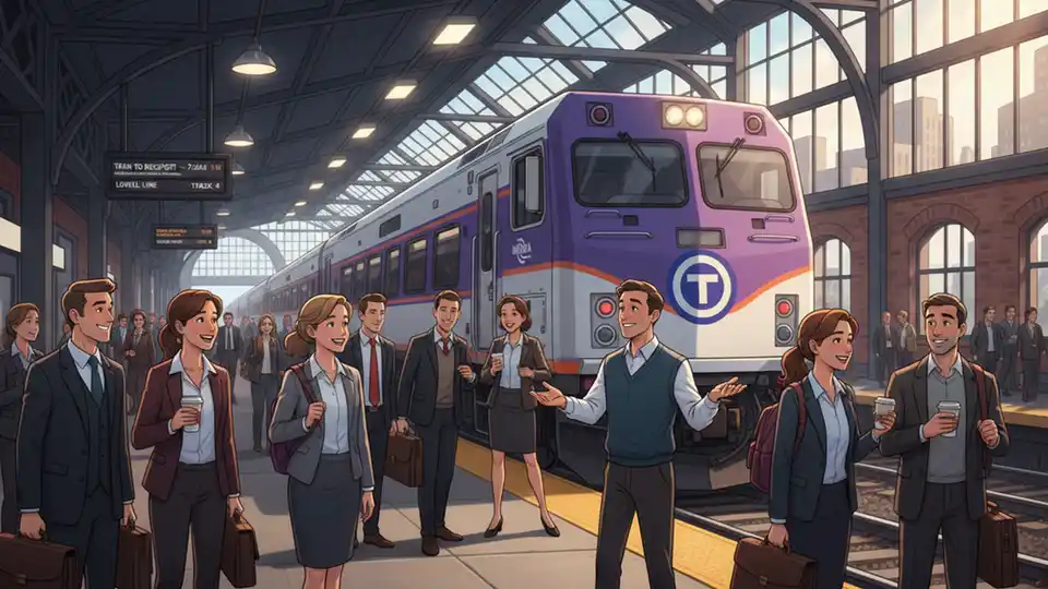 Boston Adjusts Service After Train Cancellation