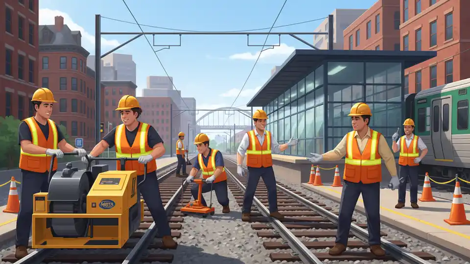 Boston Transit Advances Track Work With Midday Cuts