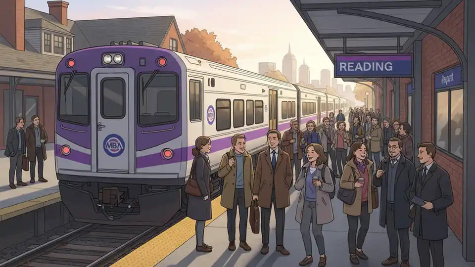 Boston Adjusts Service After Reading Line Gap