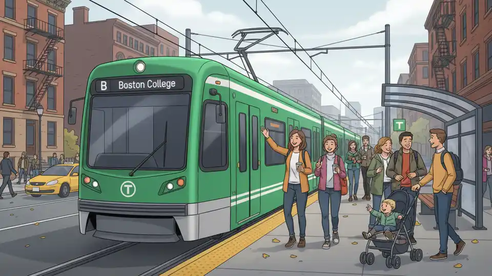 Boston Green Line Restores Service After Train Issue