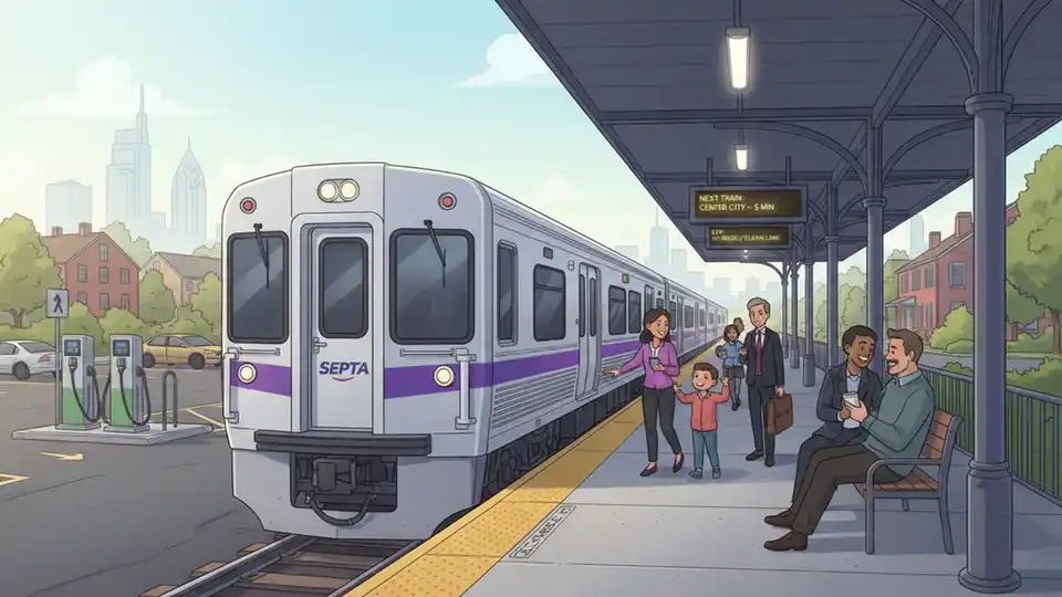 Philadelphia Rail Manages Doylestown Line Delay