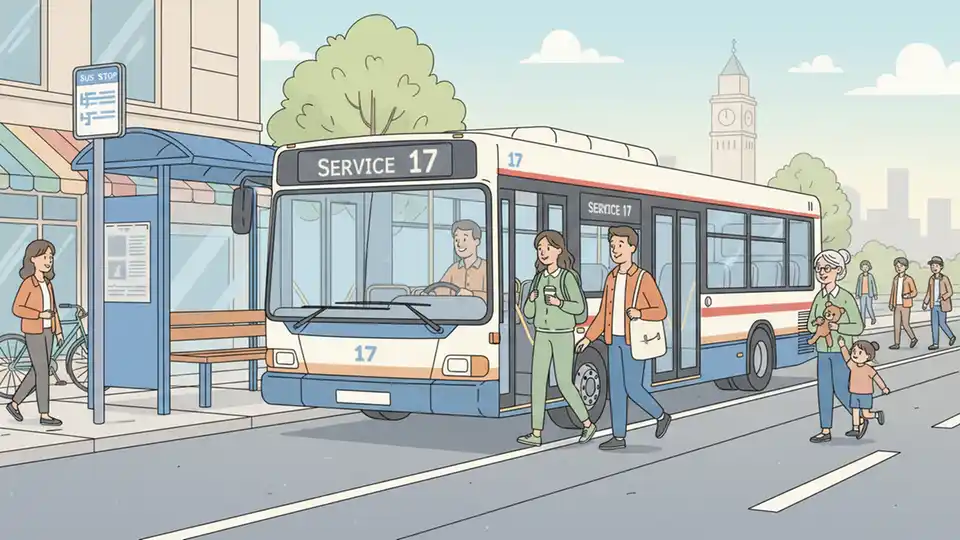 North West Restores Service 17 to Normal Route