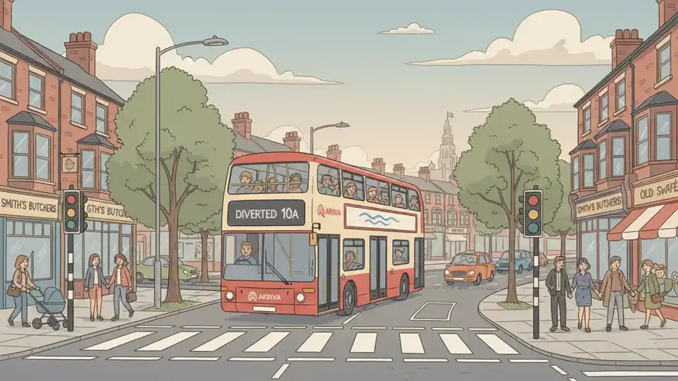 Liverpool Reroutes Three Routes After Incident