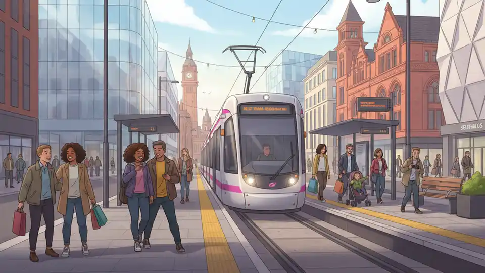 West Midlands Trams Adjust for Driver Training