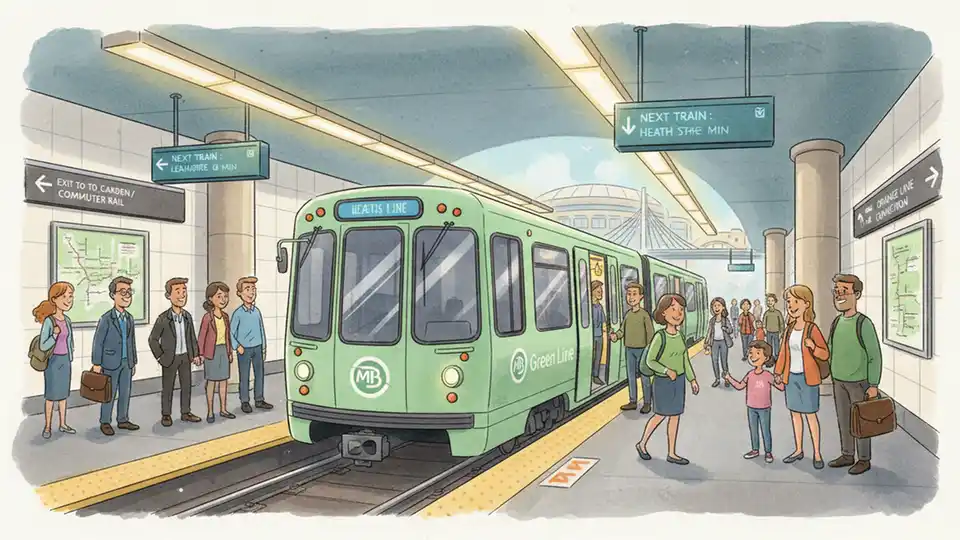 Boston Green Line Restores Service After Delays