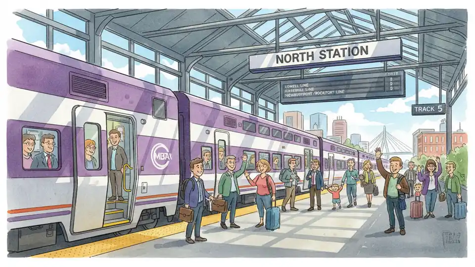 Boston MBTA Adds Shuttle Buses on Newburyport Line