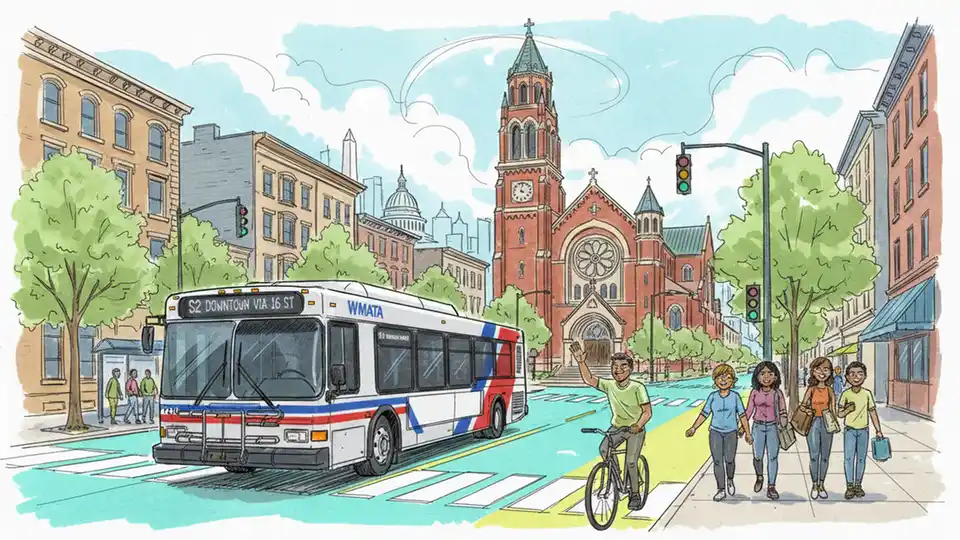 Metro Adjusts Five Routes for DC Church Event