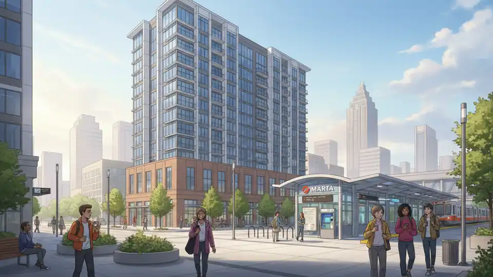 Atlanta Adds 305 Units Near Transit Hub