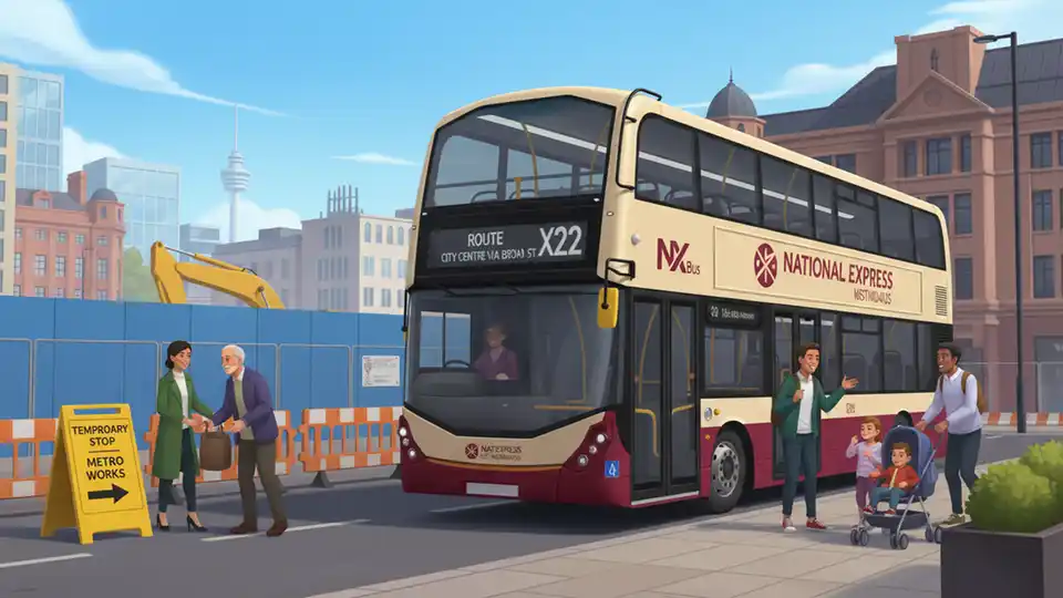 West Midlands Adjusts Routes for Metro Expansion