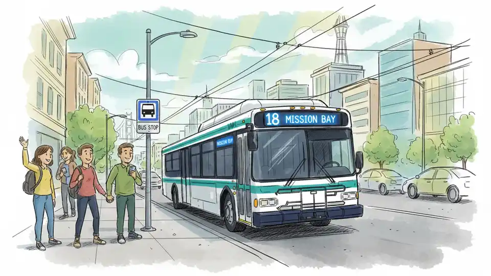 SF Line 18 Adjusts Service for Street Closure