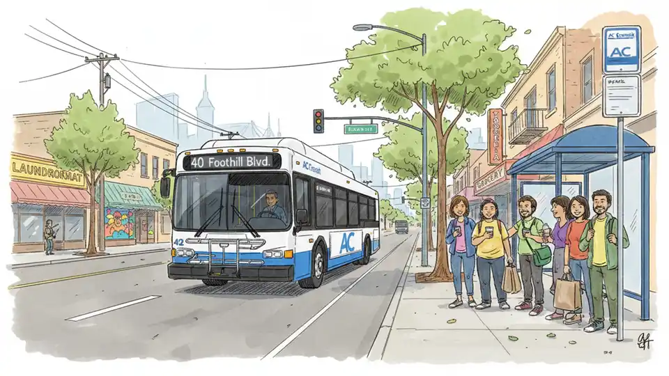 AC Transit Adjusts Line 40 Service on Foothill