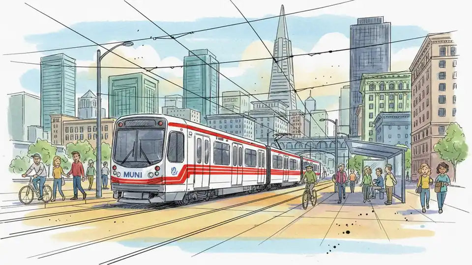 SF Muni Reroutes Market Street for March Event