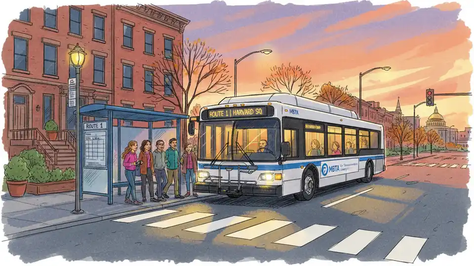 Boston Transit Adjusts Evening Service Through April