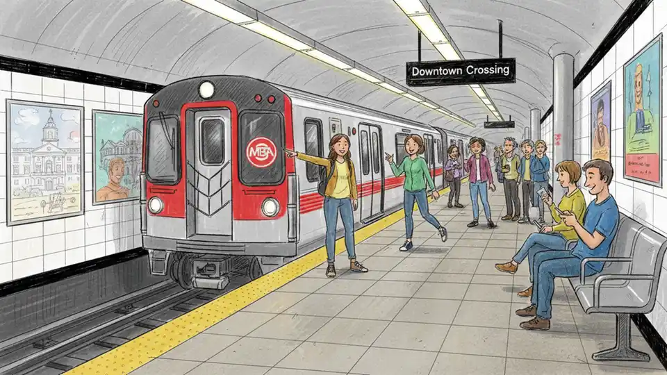 Boston Red Line Restores Service After Train Issue