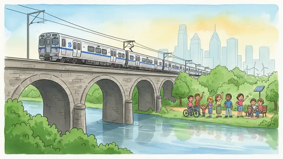 SEPTA Upgrades Historic Bridge With Shuttle Plan