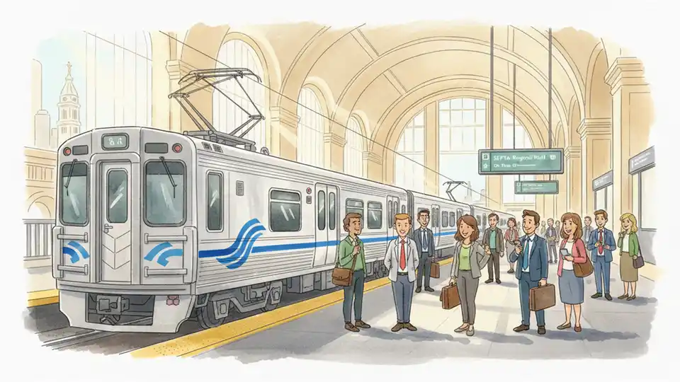 SEPTA Manages Chestnut Hill West Delay