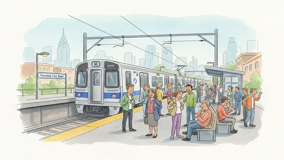 Philadelphia M Line Restores Service After Breakdown