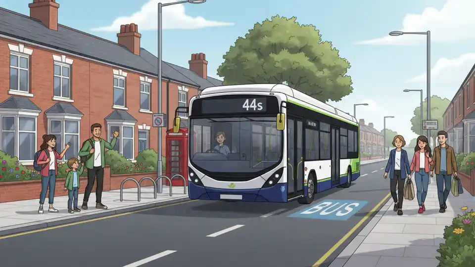 North West Reroutes Service 44s for Match Day