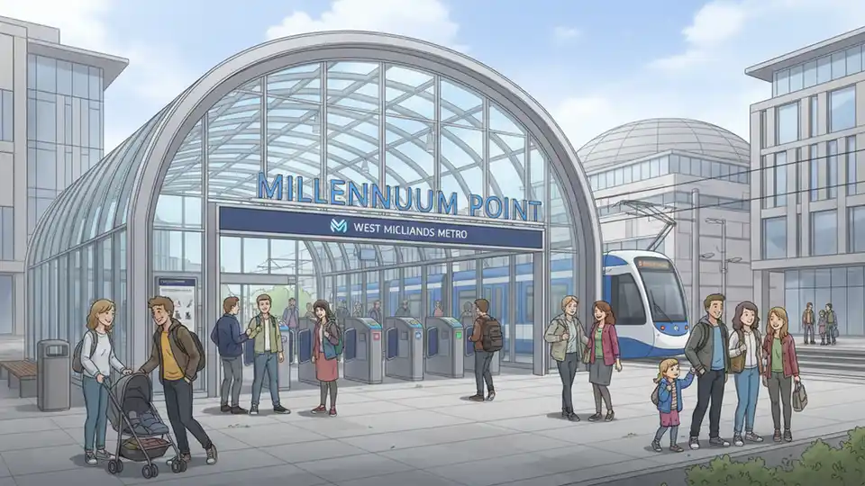 West Midlands Delays Millennium Point Station Opening