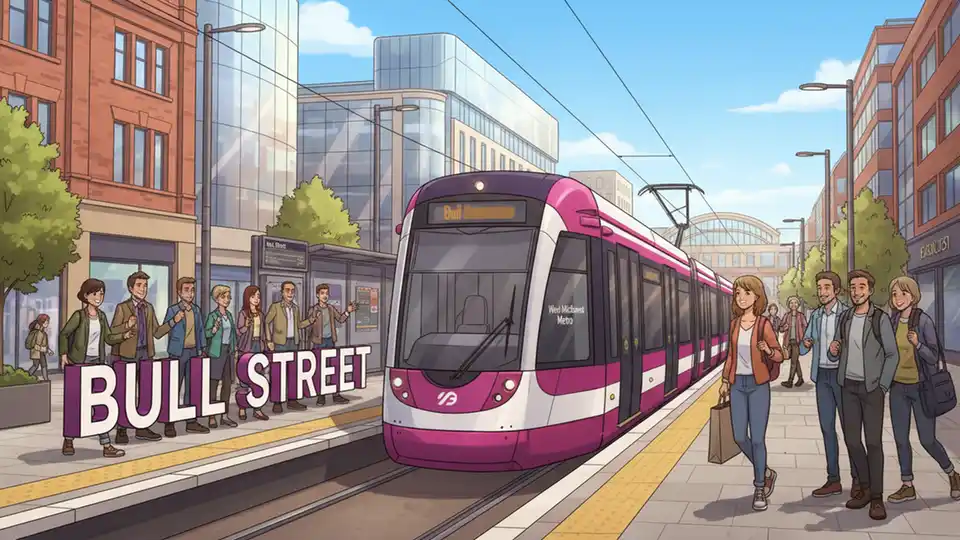 West Midlands Metro Adjusts Service for Training