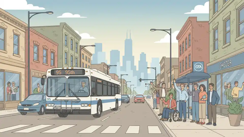 CTA Reroutes Route 95 for Woodlawn Work